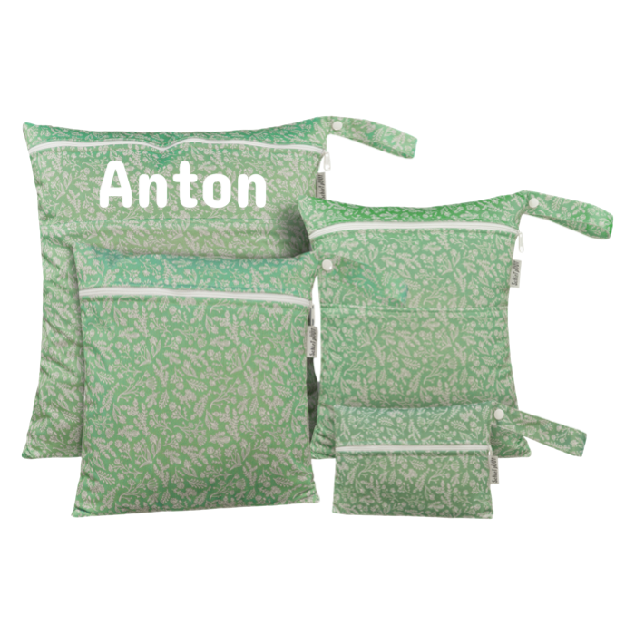 Gräser / grün - 4er Set