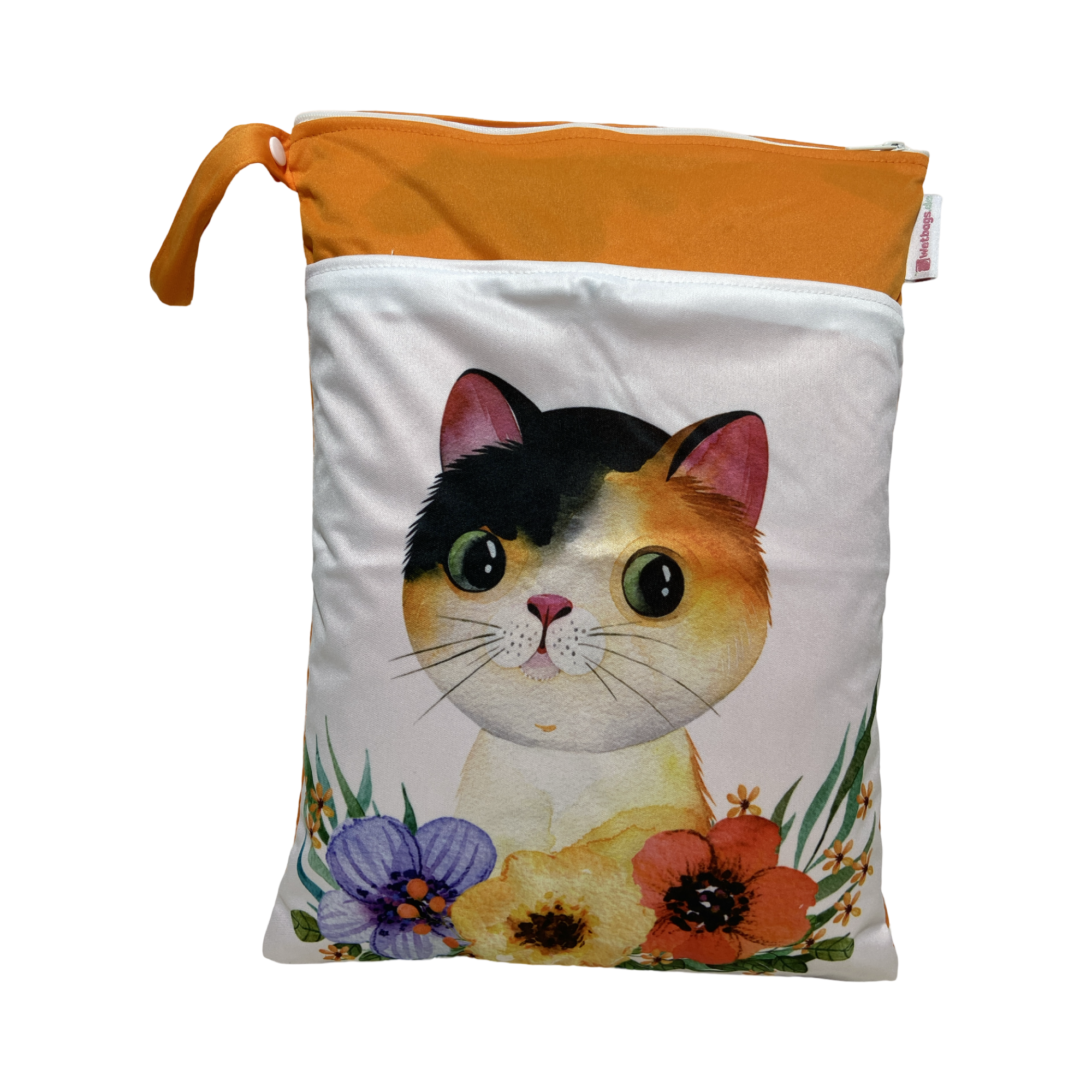 Katzen / orange - 30x40cm