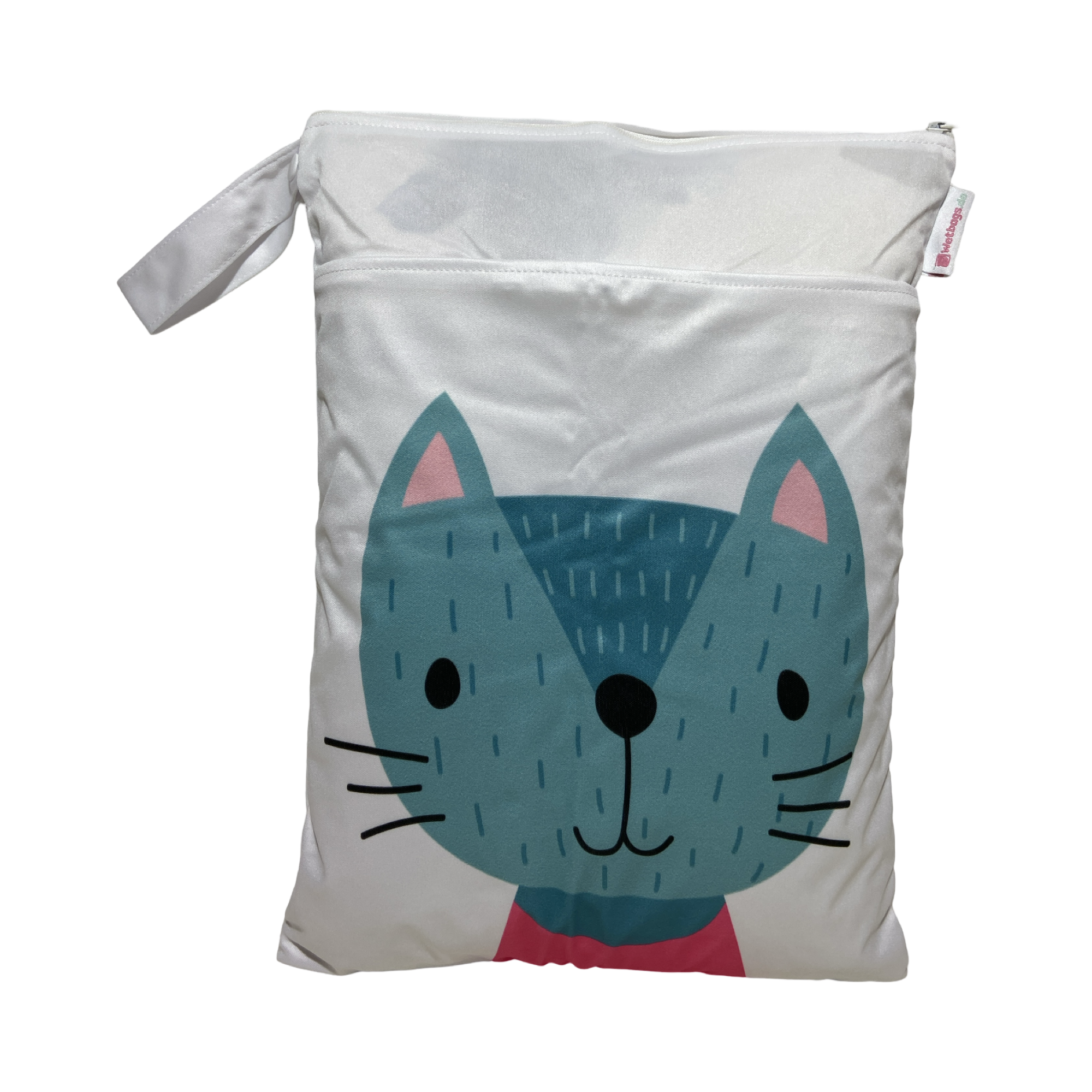 Katzen / weiss - 30x40cm