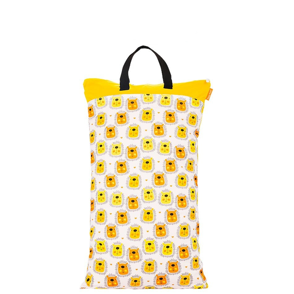 Löwe / gelb - 40x70cm